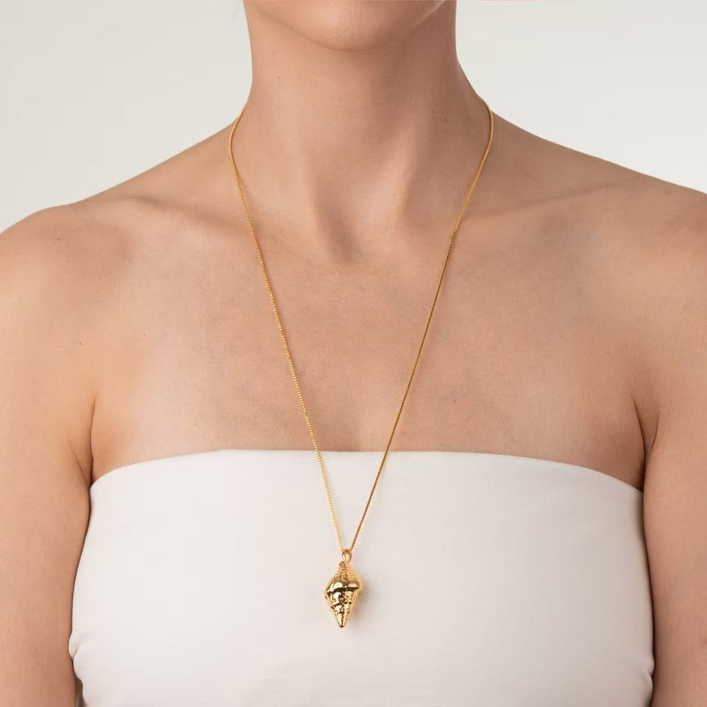 Miyama Biojoias  Snail Shell Balls Necklace