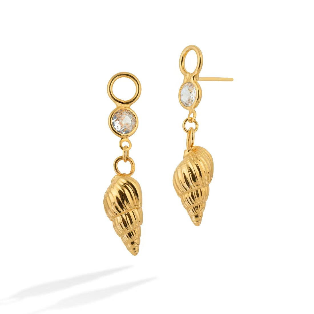 Miyama Biojioias Snail Shell 8 Earring