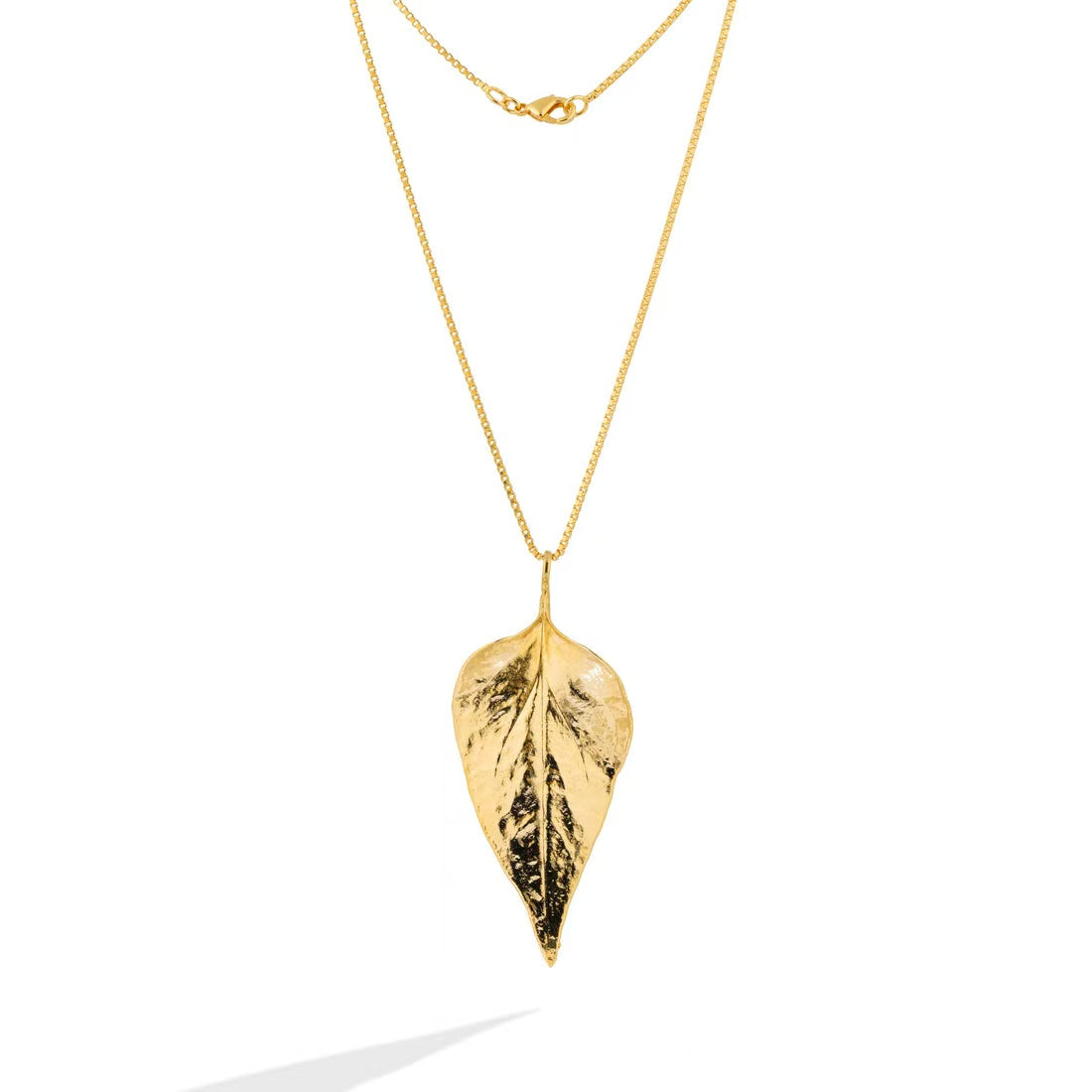 Miyama Biojoias Mini Anthurium Leaf Necklace