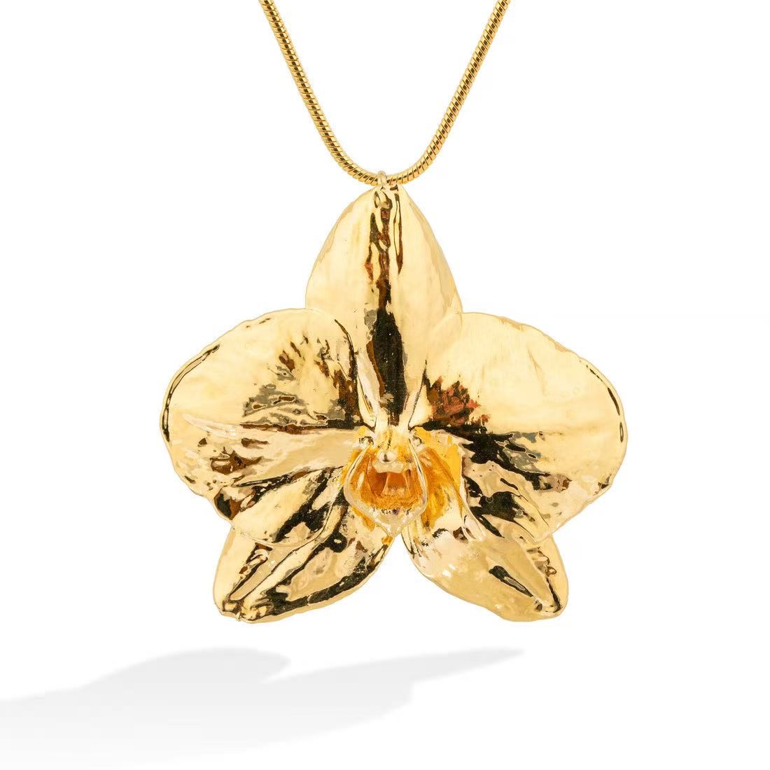 Miyama Biojoias Orchid Necklace L