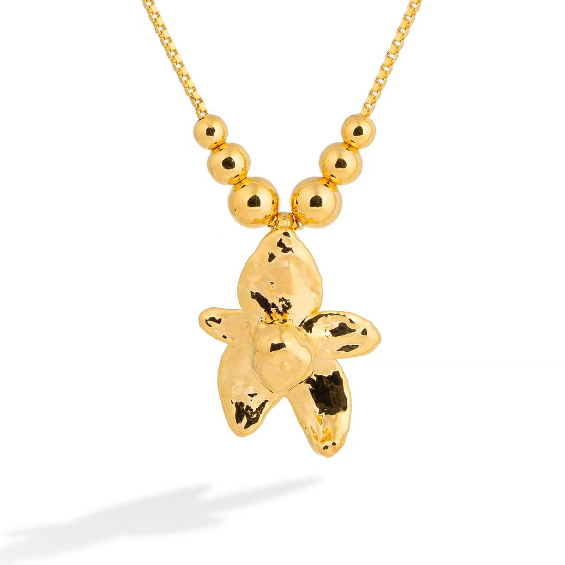 Miyama Biojoias Hypericum 6 Balls Necklace