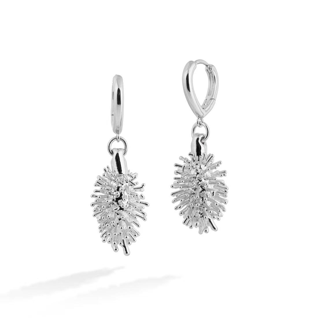 Miyama Biojoias Burr Seed Hoop Earring