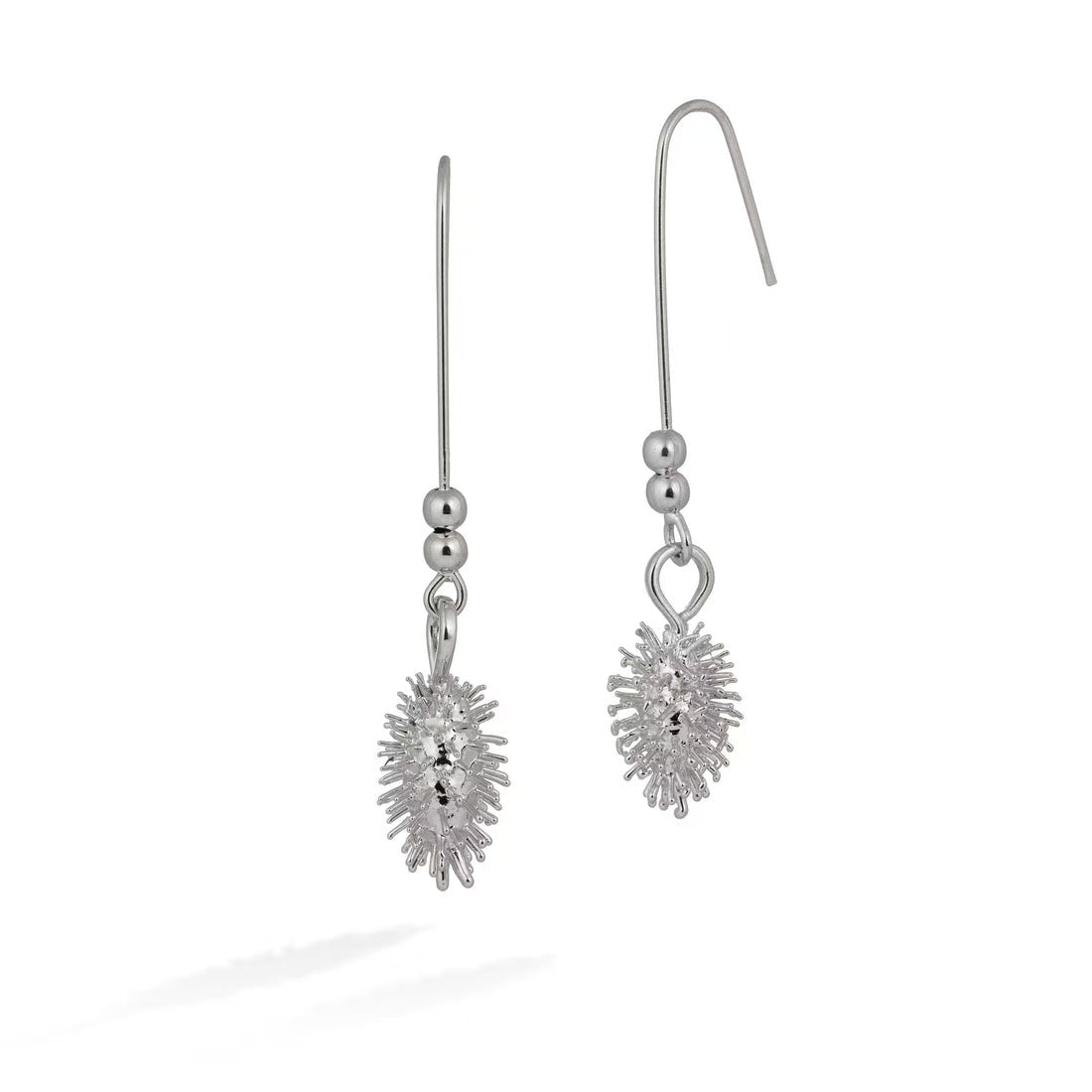 Miyama Biojoias Burr Seed Earring Long Hook