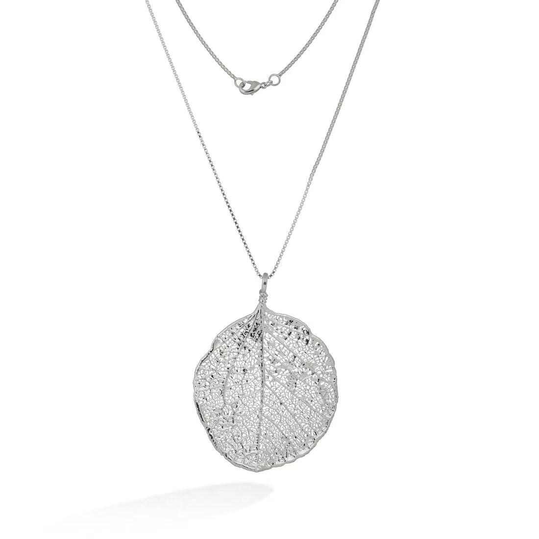 Miyama Biojoias  Skeletonize  Leaf Necklace