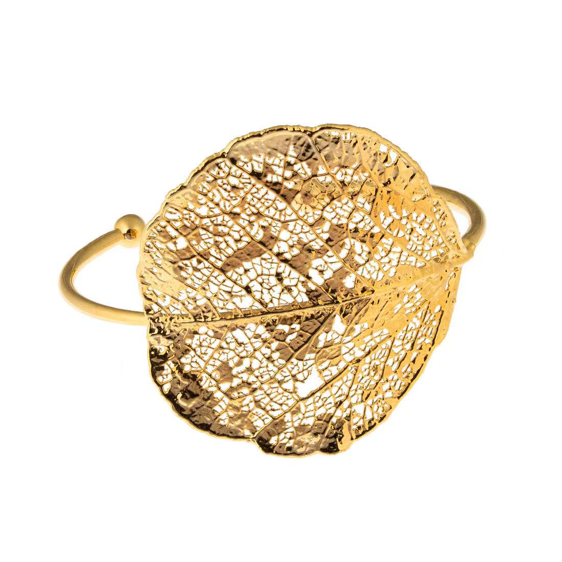 Miyama Biojoias Skeletonized Leaf Bracelet